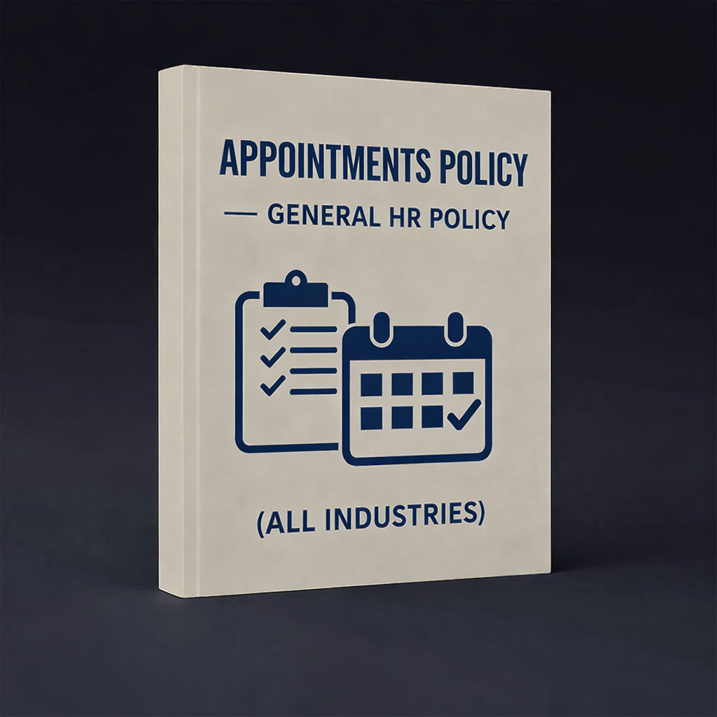 Appointments policy