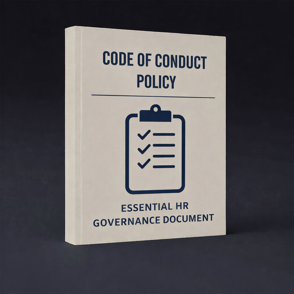 Code of Conduct Policy – Essential HR Governance Document