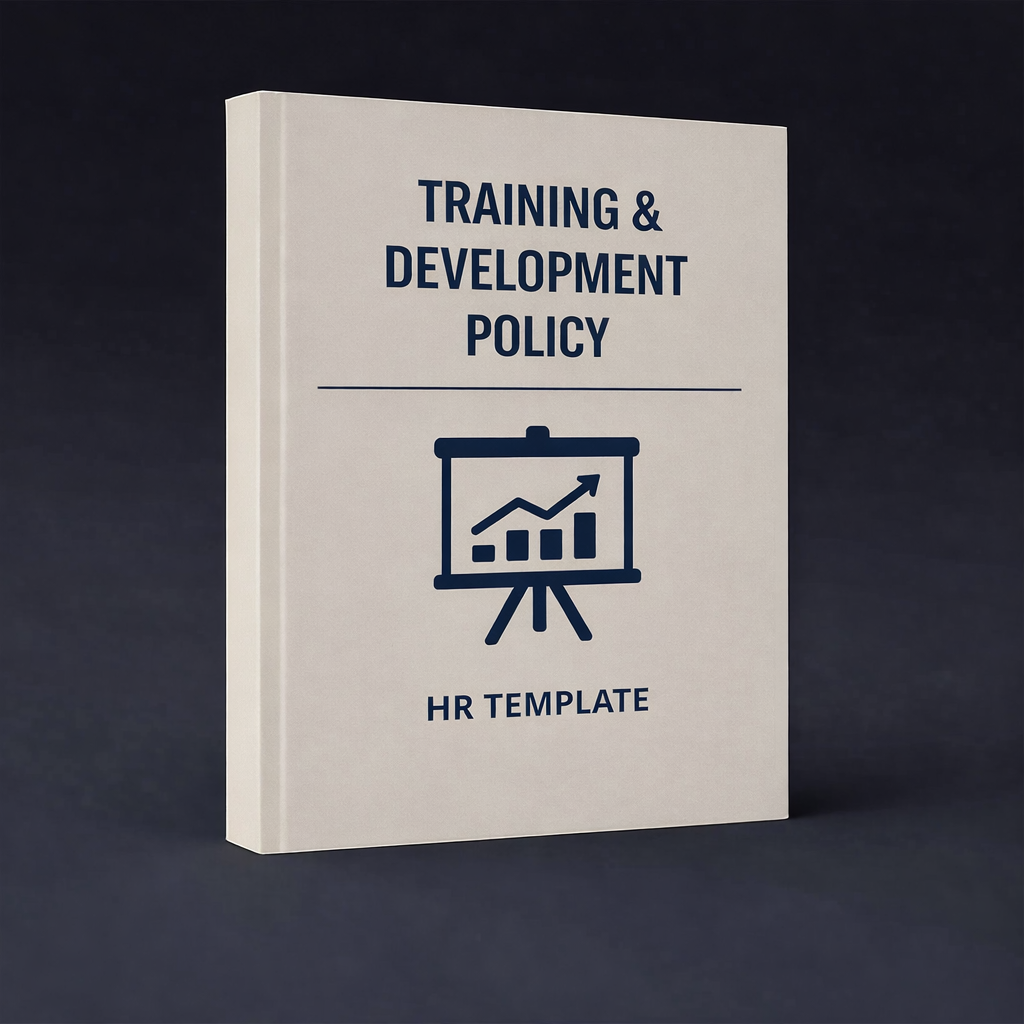 Training & Development Policy HR Template